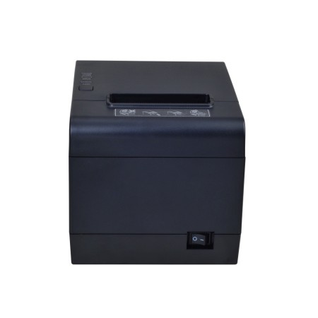 Stampante Modello 808 con simbolo IoT o cloud, a sottolineare la funzionalità MQTT di monitoraggio remoto.