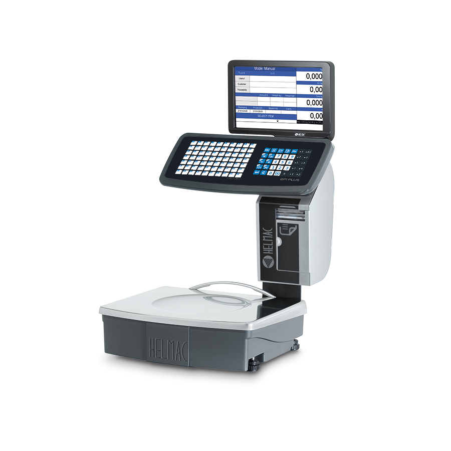 Bilancia Helmac GP10 PLUS | 12/30 kg | Etichettatura Veloce e Conforme