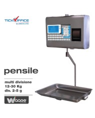 Bilancia Pensile Waage Omologata 12-30kg per Pescheria | Acciaio Inox
