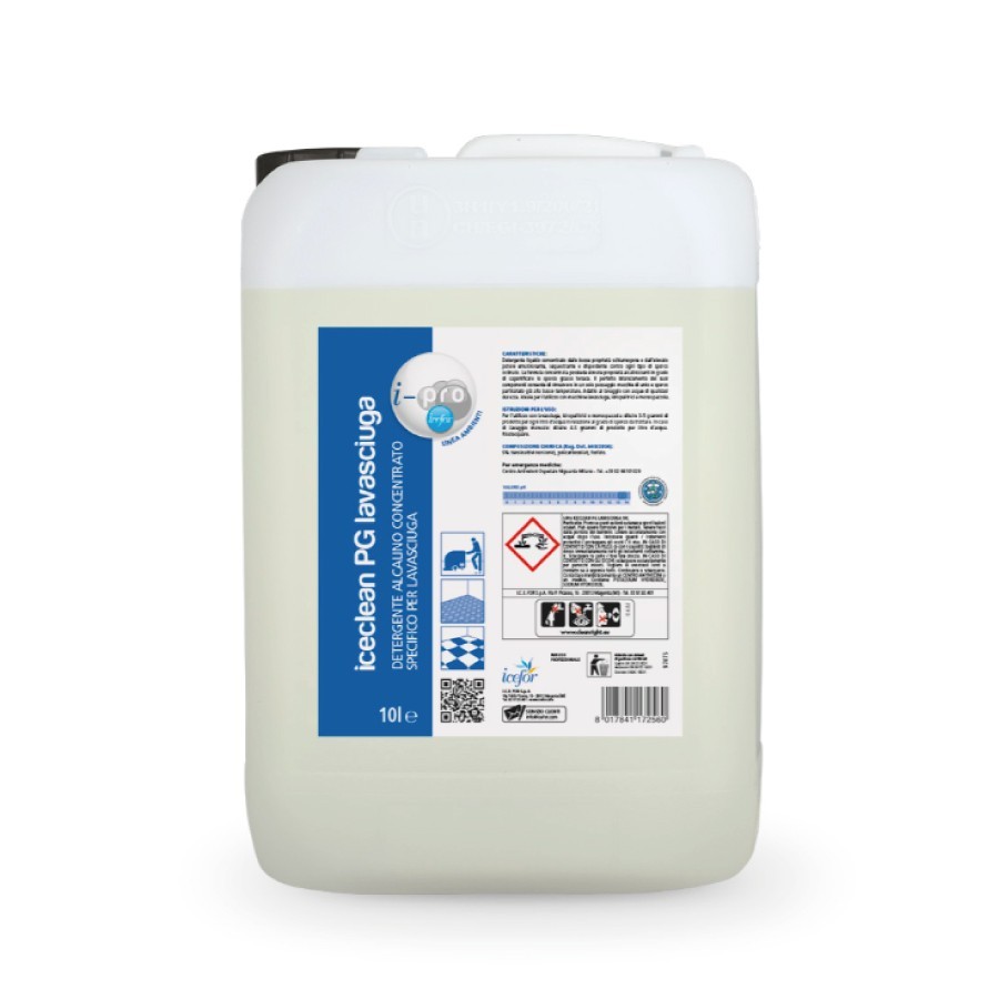 Iceclean PG Icefor 10L | Detergente Lavasciuga Professionale 17256