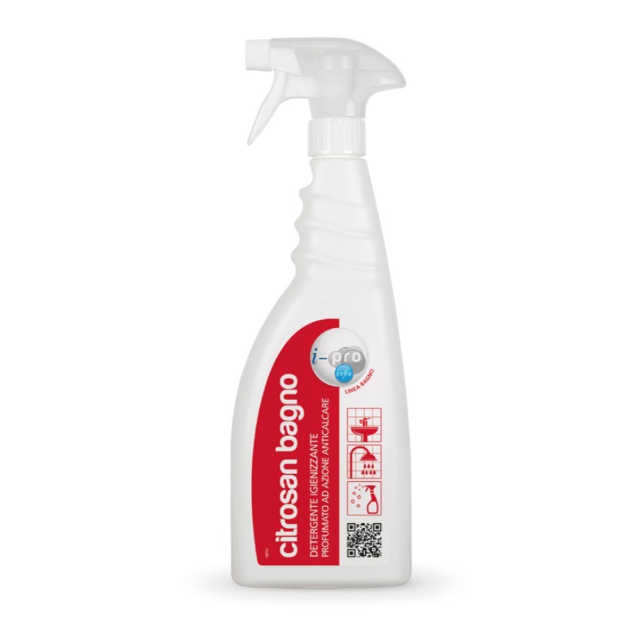 Citrosan Bagno 750ml | Anticalcare Brillantezza Acciaio e Ceramica