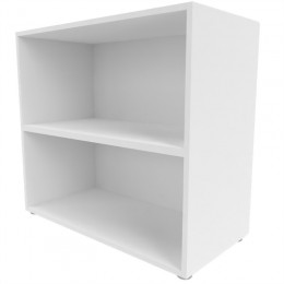 Armadio contenitore basso con tavolo riunione - Linea Tower Evo