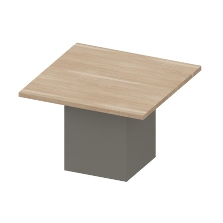 Armadio contenitore basso con tavolo riunione - Linea Tower Evo