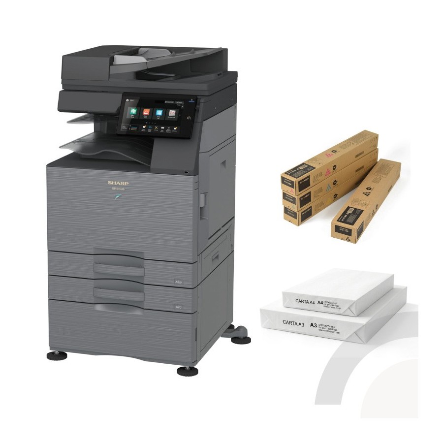 SHARP BP-50C26 Stampante A3/A4 colori fotocopiatrice multifunzione stampante copiatrice scanner di rete