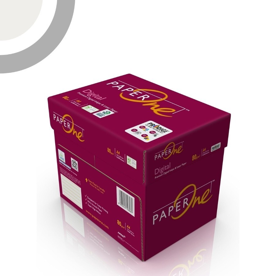 5 pz Paperone Digital risma carta Premium A4 21x29,7cm 80gr per ufficio, stampa e fotocopie, Formato A4, 80 gr