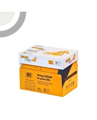 5 pz Ekon Copy risma carta A4 21x29,7cm 80gr per ufficio, stampa e fotocopie, Formato A4, 80 gr