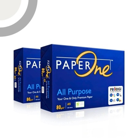 Carta A5 80gr per Ricette Mediche - PaperOne Box 10 Risme