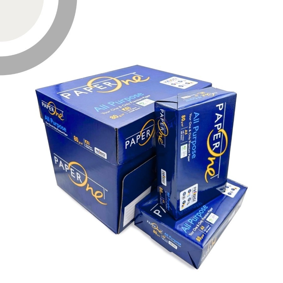 Carta A5 80gr per Ricette Mediche - PaperOne Box 10 Risme