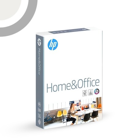 HP Home&Office  - 1 risma Formato A4 21x29,7cm 80gr per ufficio, stampa e fotocopie