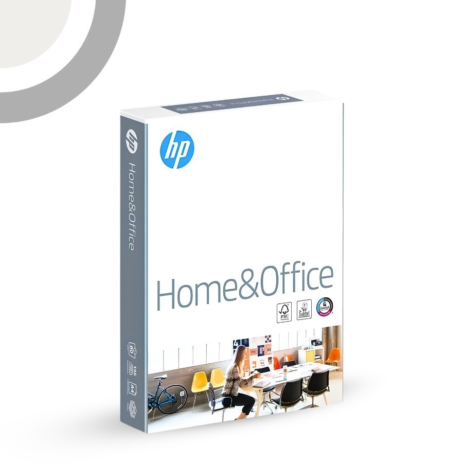 HP Home&Office  - 1 risma Formato A4 21x29,7cm 80gr per ufficio, stampa e fotocopie