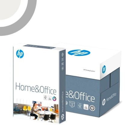 HP Home&Office  - 5 risme Formato A4 21x29,7cm 80gr per ufficio, stampa e fotocopie