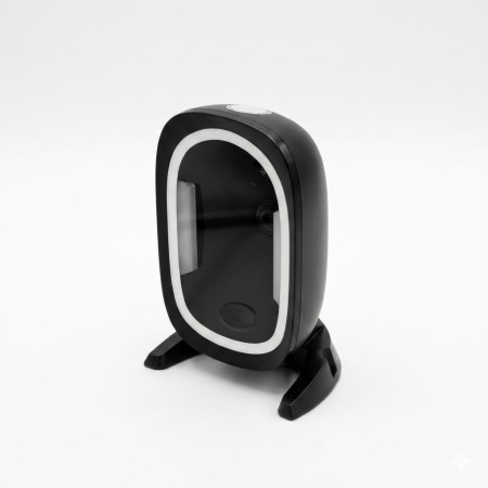 Scanner Barcode 2D Banco e Parete HLH-HL6-W USB Omnidirezionale