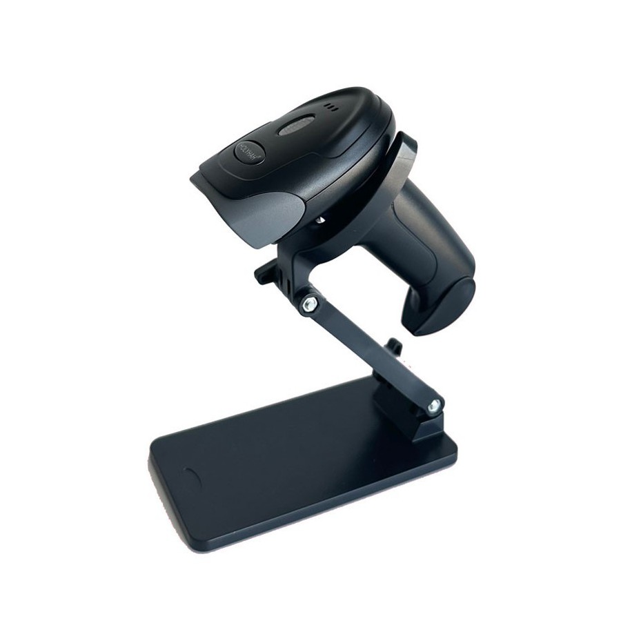 Scanner Barcode 2D Wireless F6B Bluetooth WiFi USB con Stand