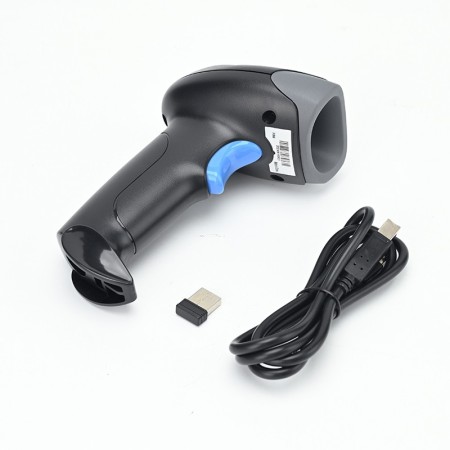 Scanner Barcode 2D Wireless F6B Bluetooth WiFi USB con Stand
