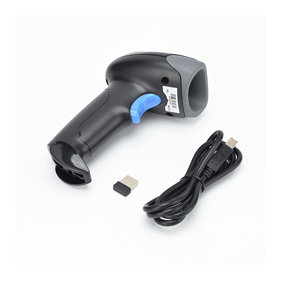 Scanner Barcode 2D Wireless F6B Bluetooth WiFi USB con Stand