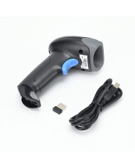 Scanner Barcode 2D Wireless F6B Bluetooth WiFi USB con Stand