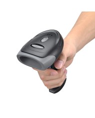 Scanner Barcode 2D Wireless F6B Bluetooth WiFi USB con Stand