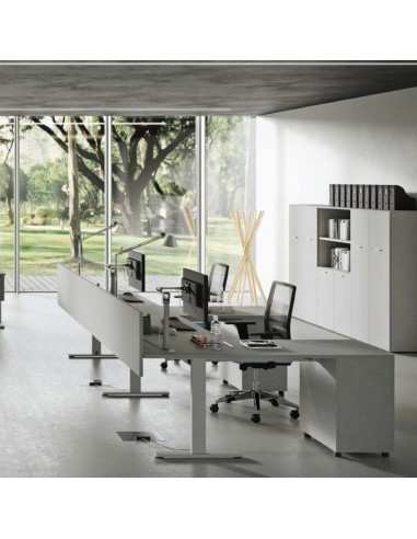 Armadio con ante, 4 ripiani Kamos