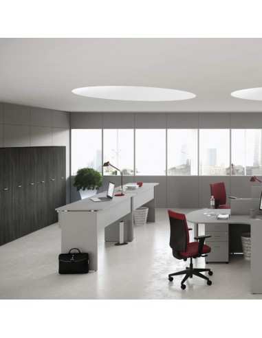 Armadio con ante, 4 ripiani Kamos