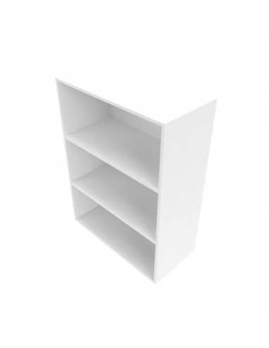 Armadio mobile ufficio medio con ante Kamos h 120cm