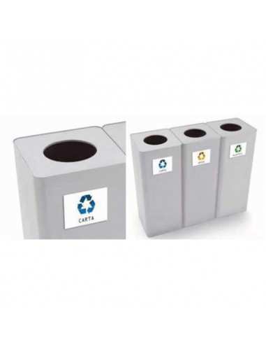 Espositore a busta Cestino per raccolta differenziata Caimi