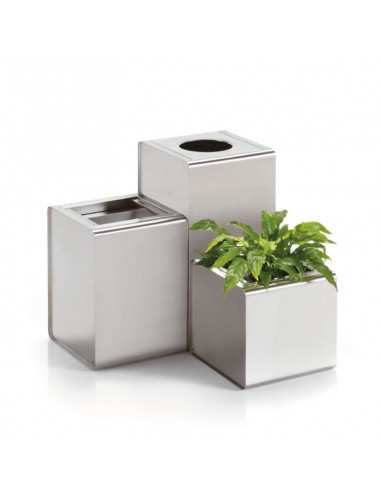 Cestino gettacarte con coperchio basculante da interno Prisma