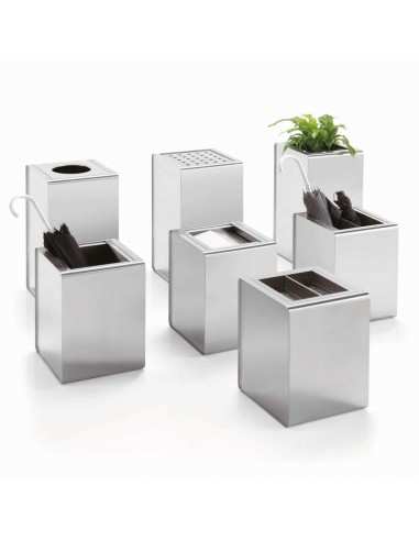 Cestino gettacarte con coperchio basculante da interno Prisma