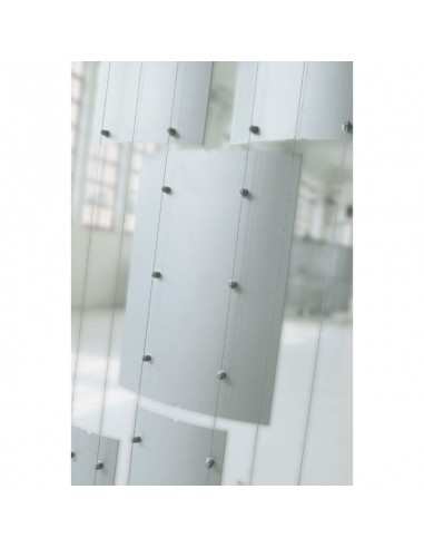 Espositore/divisore per interni Archimede display - composizione con 20 espositori e