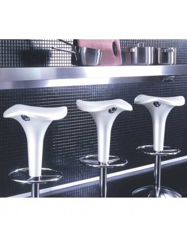 Sgabello con altezza regolabile a gas Zanzibar