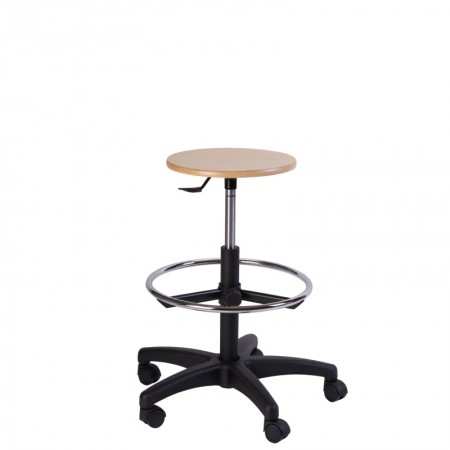 Sgabello con seduta tonda Jane