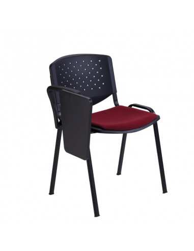 Sedia fissa con scrittoio a scomparsa Brenda