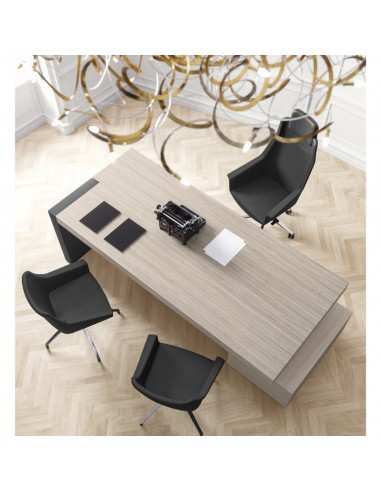 Ufficio completo composto da scrivania, cassettiera e due totem Jera